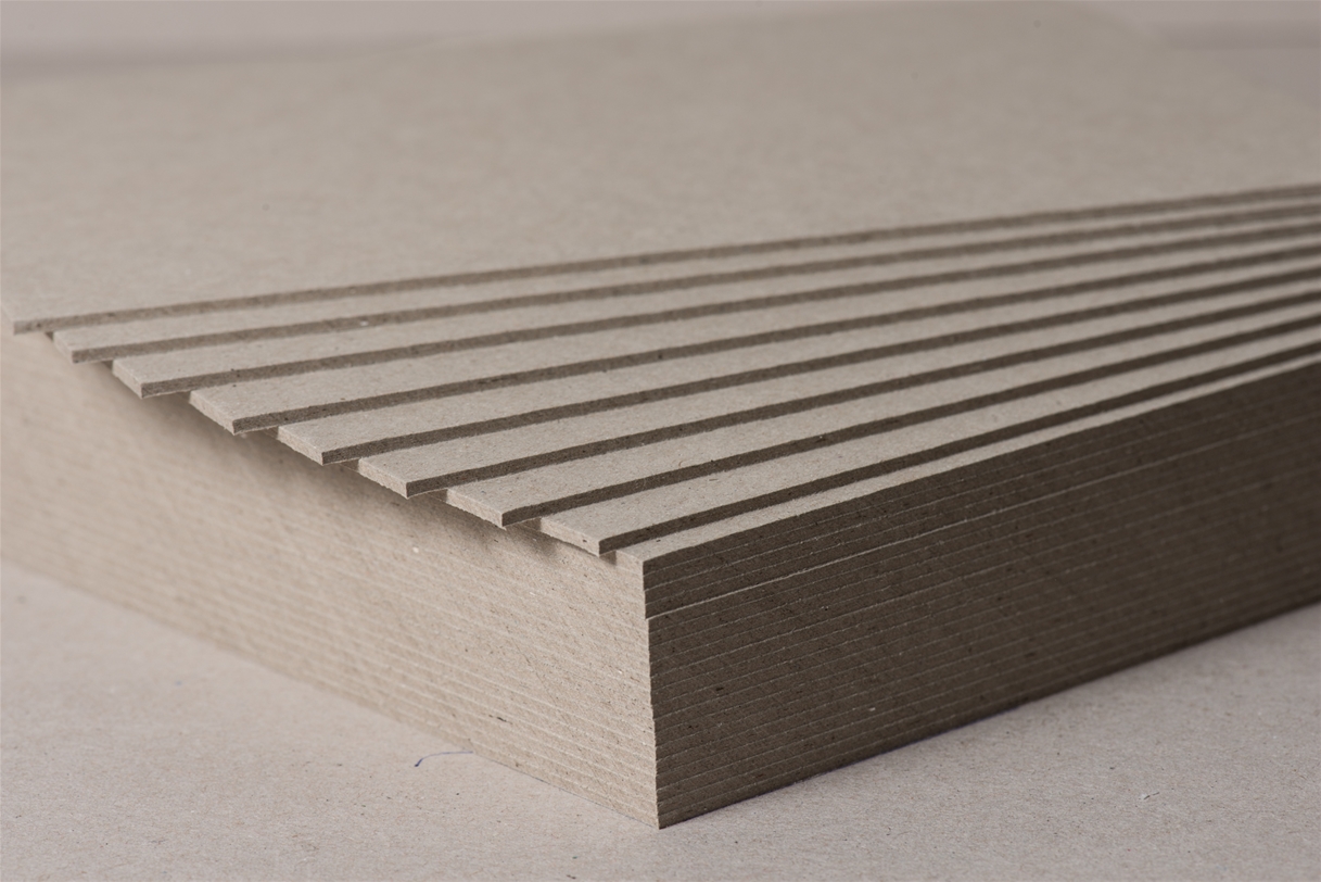 2 sides Grey bookbinding paperboard