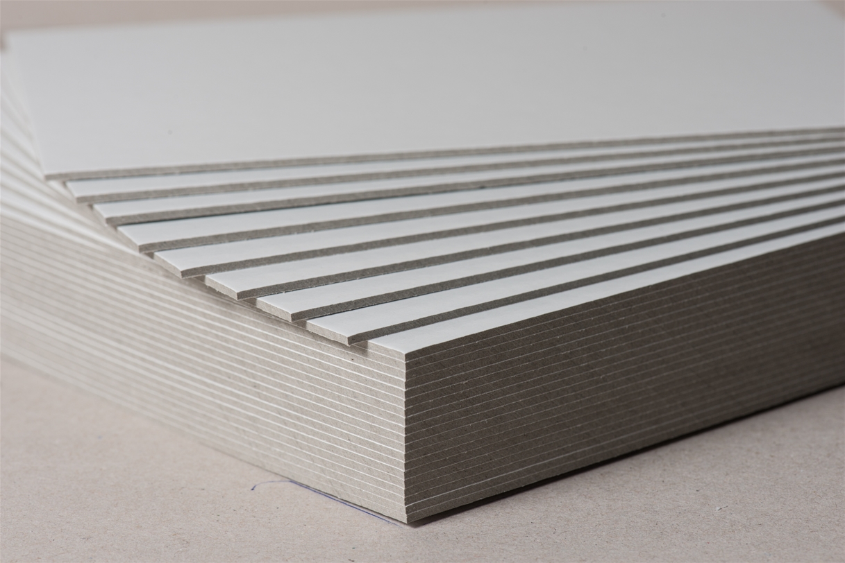 1 side White - 1 side Grey boxboard