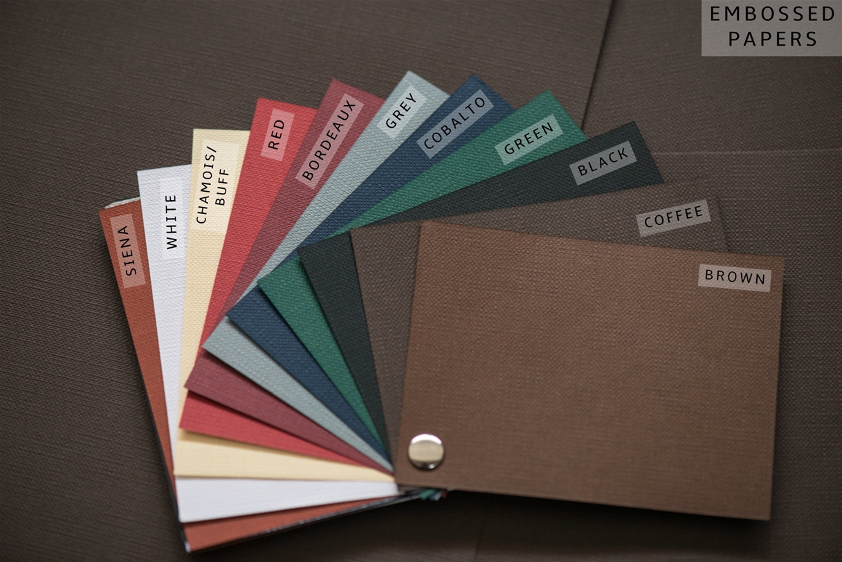 Embossed Papers (Classy covers)