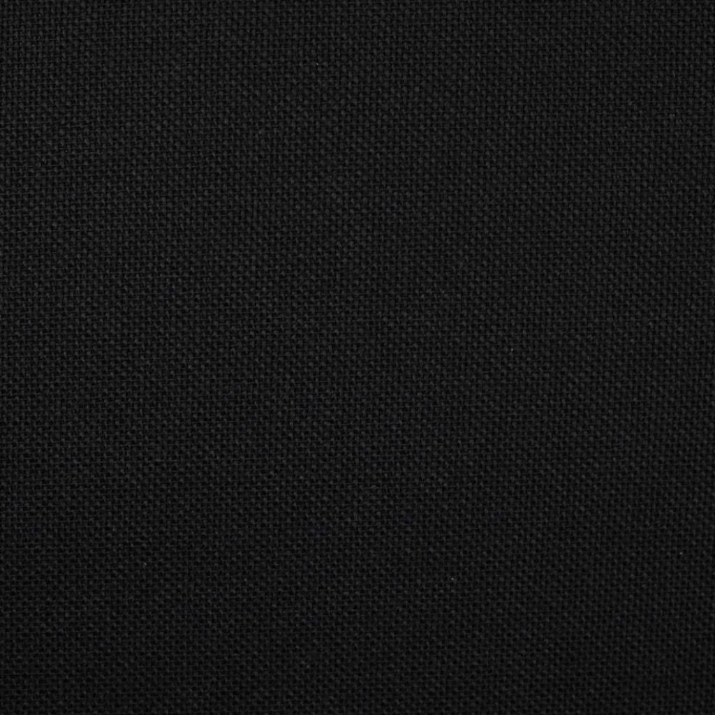 Close up of texture of textile-coated paper California Black 14990