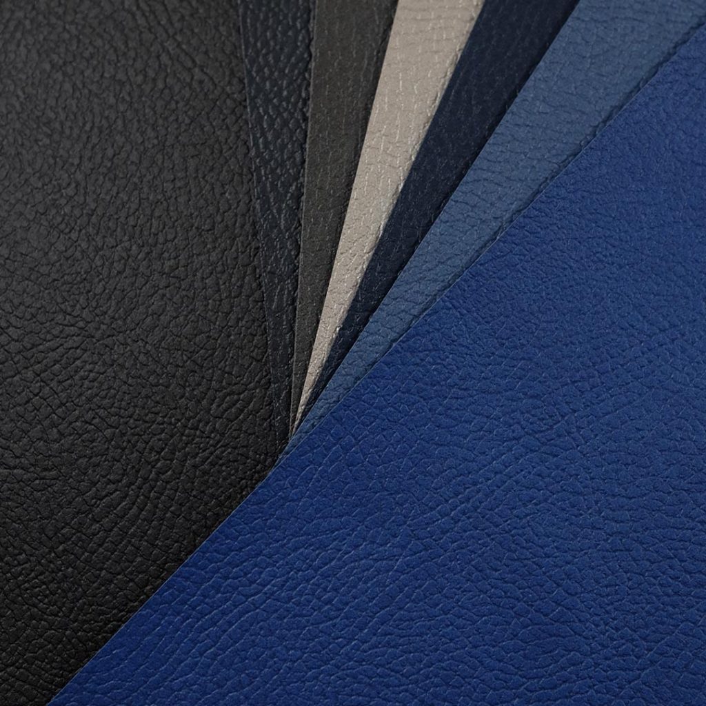 Close up of Bufalino Heat-Burnishing PU family of products