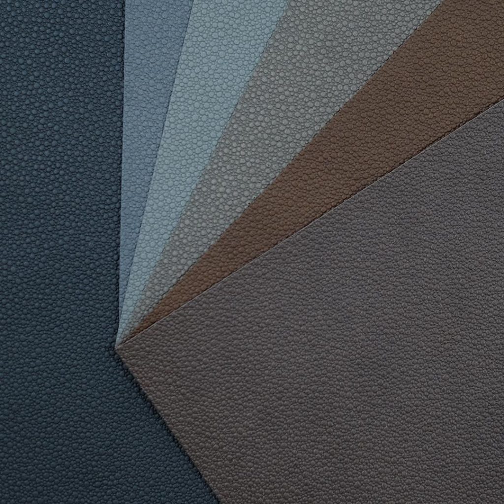 Close up of Pampas Heat-Burnishing PU family of products