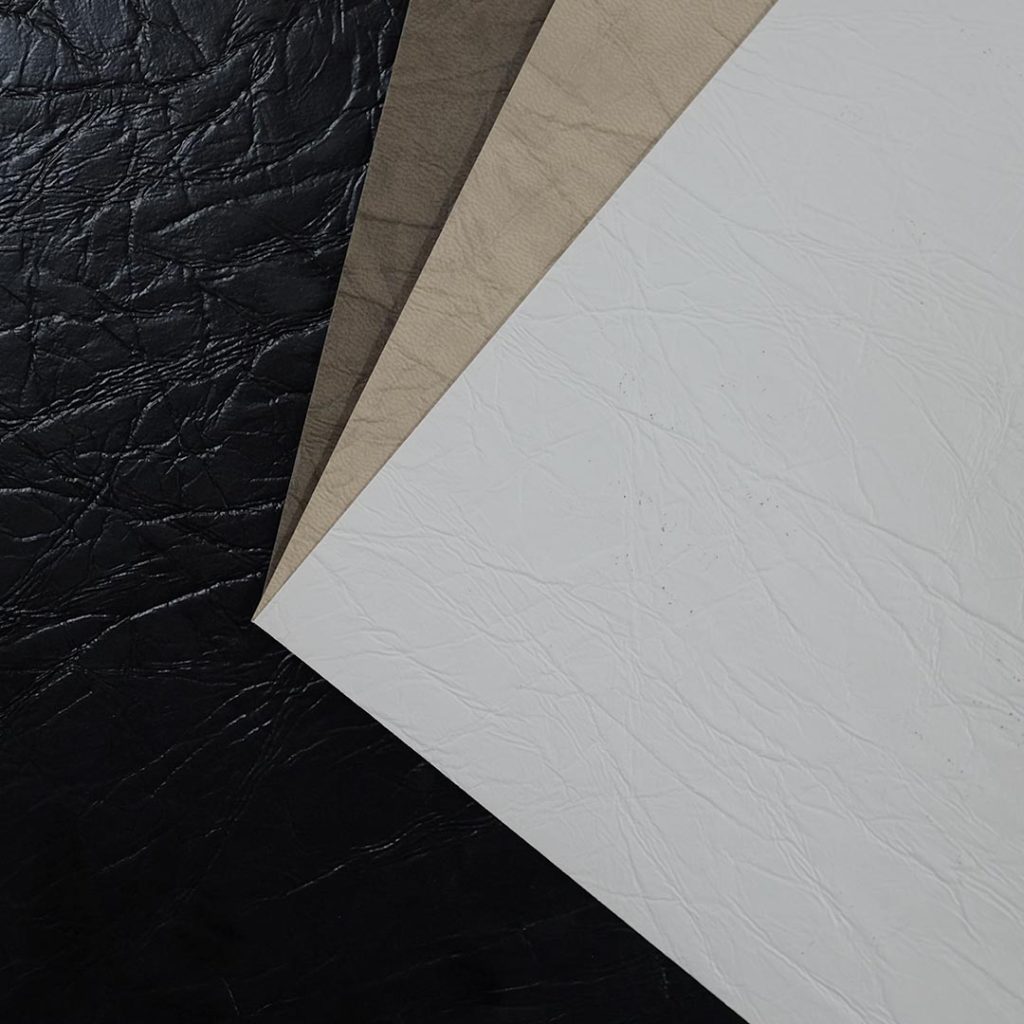 Close up of Santa Croce Heat-Burnishing PU family of products