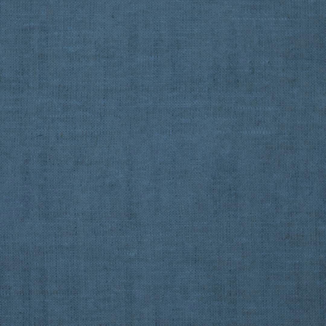 Close up of texture of textile-coated paper Linen 8017 Blue Jeans