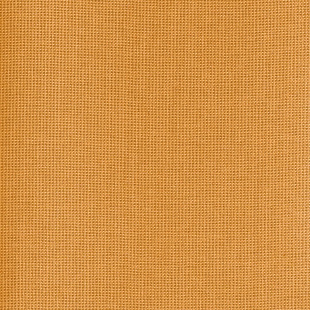 Close up of texture of textile-coated paper Raw 634 Mustard