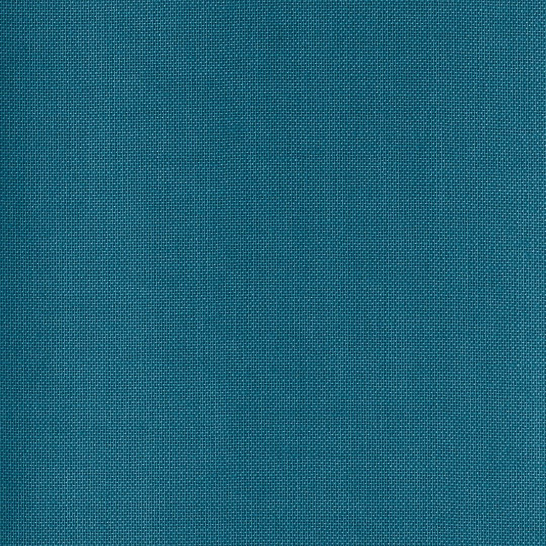 Close up of texture of textile-coated paper Raw 672 Teal