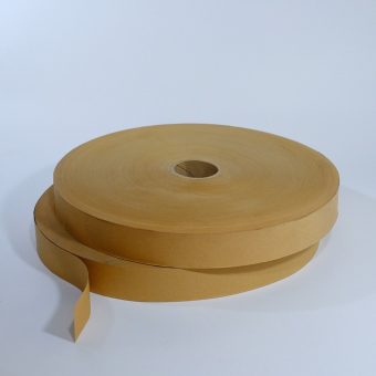 Close up of a roll of Kraft Backlining Paper.