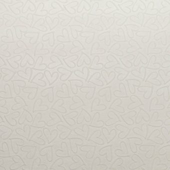 Close up of texture of Nyvan Adore 281508 White PVC material.