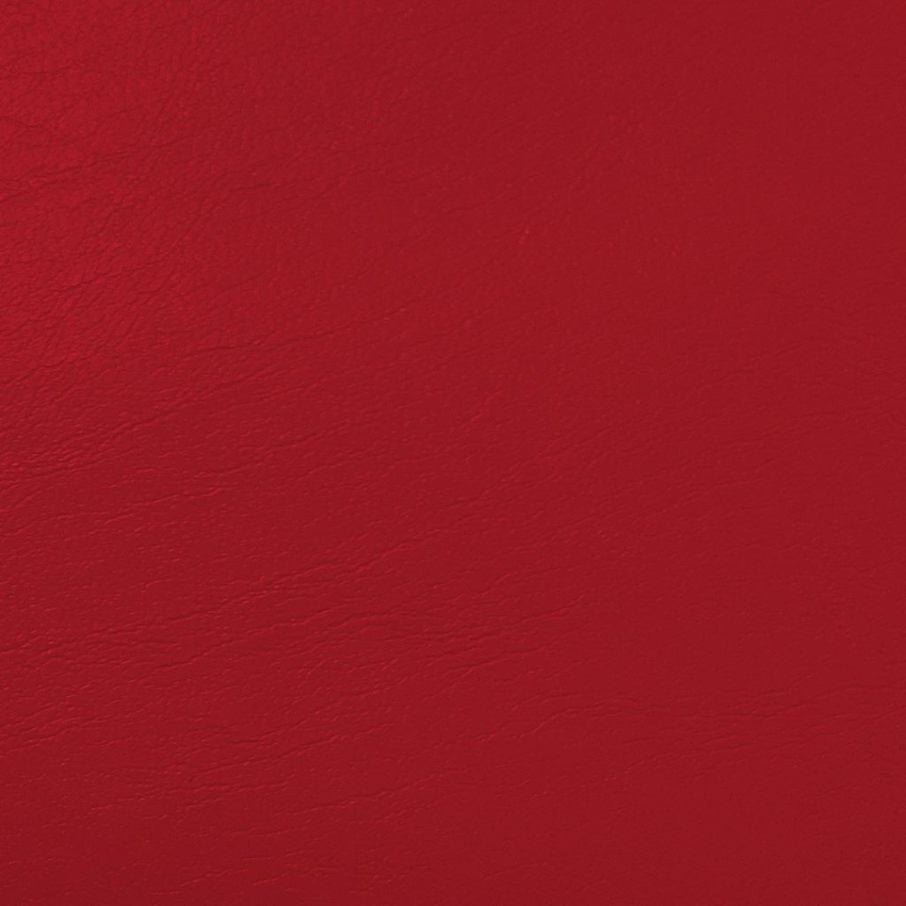 Close up of texture of Ismara 26245 Red PVC material.