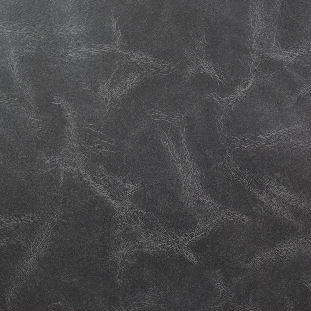 Close up of texture of Istrana 26207 Grey PVC material.