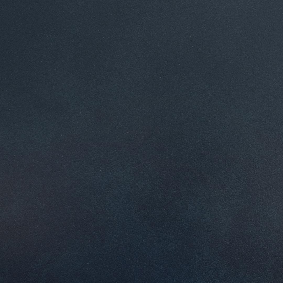 Close up of texture of Megara 24089 Blue PVC material.