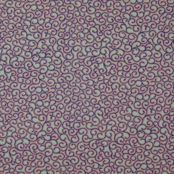 Close up of texture of Oratorio 20234 Orange-Green PVC material.