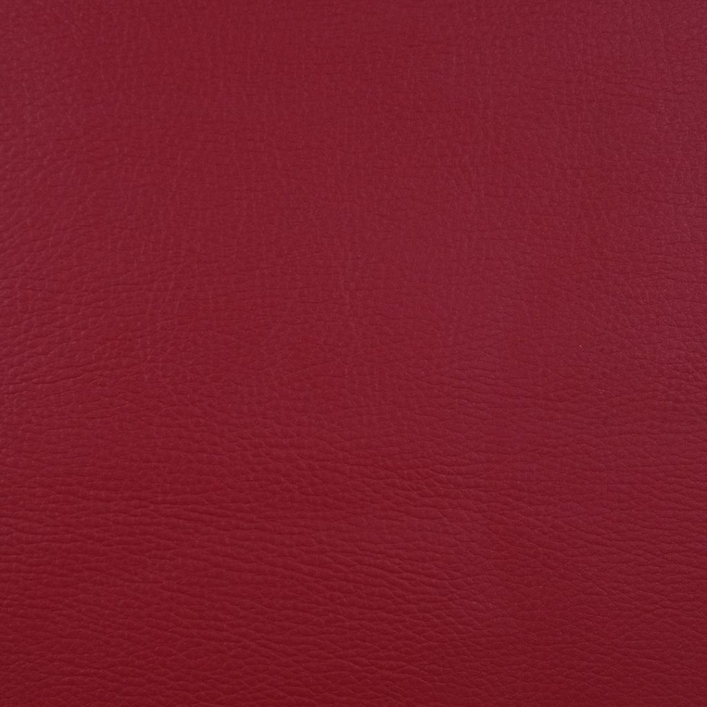Close up of texture of Pellana 23253 Red PVC material.