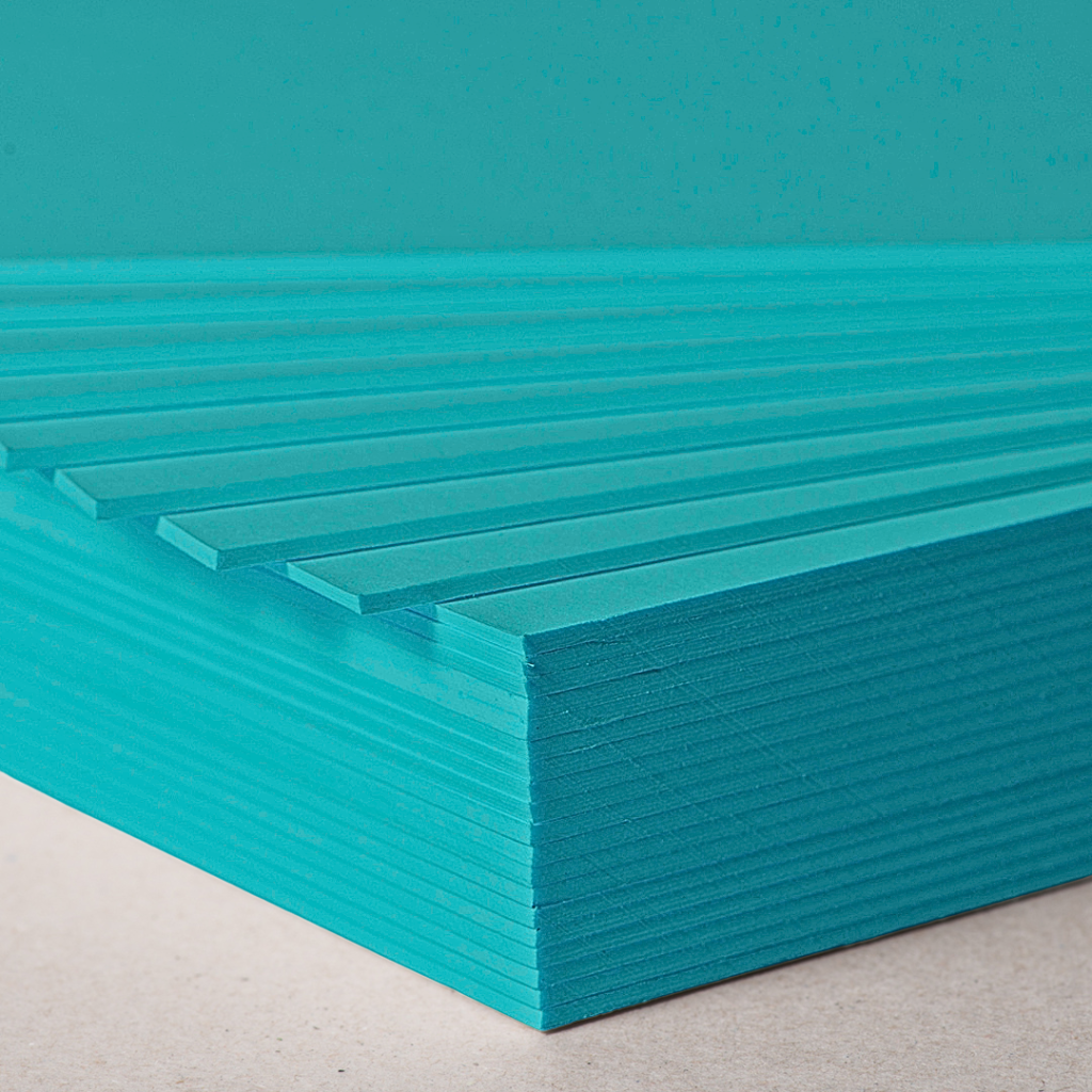 Solid Azur Paperboard Sheets