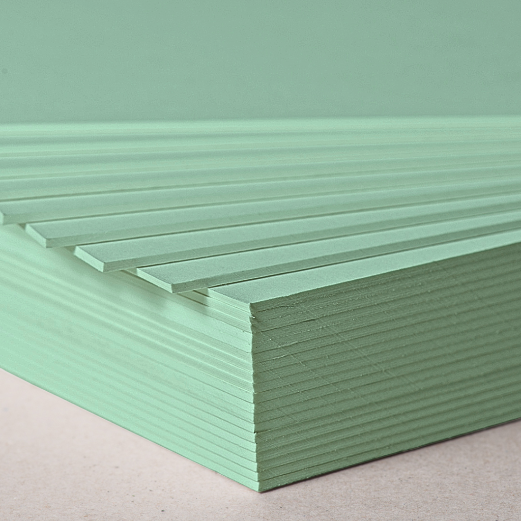 Solid Green Paperboard Sheets
