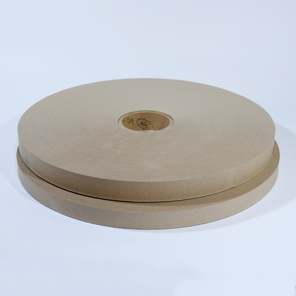 Close up of spine hollow paper for backlining book cover spines.