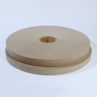 Close up of spine hollow paper for backlining book cover spines.