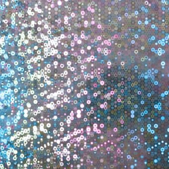 Close up of hot stamping foil 10A CHAMPAGNE SILVER